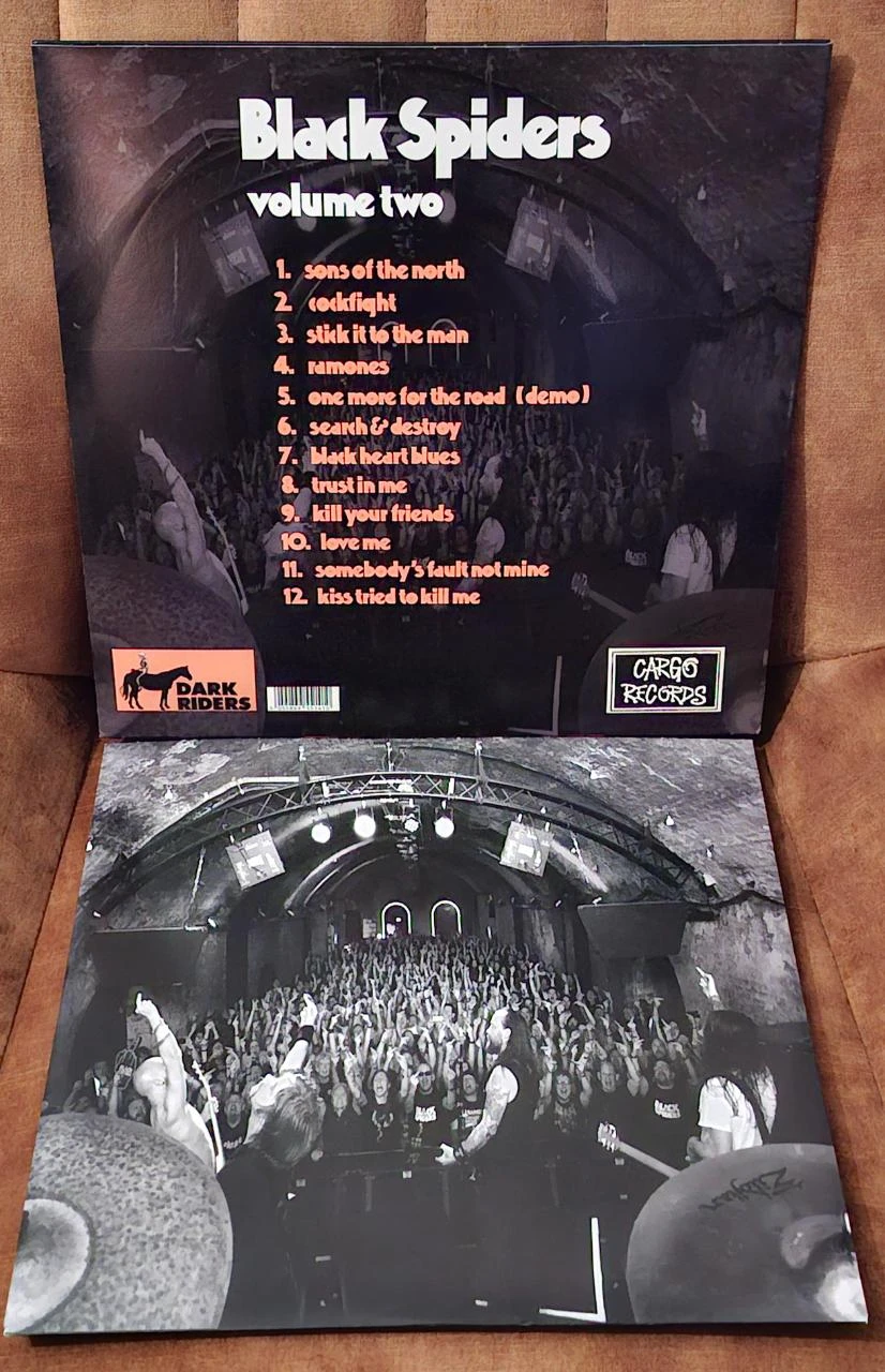 Lp Black Spiders – Vol2 (Mint) – photo 2